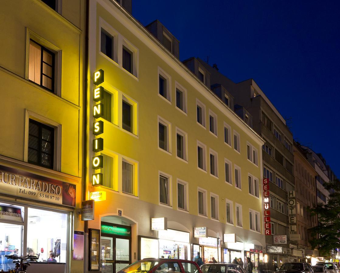 Hotel Pension Am Hauptbahnhof Múnich Exterior foto